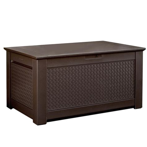 home depot metal deck box|home depot outside storage containers.